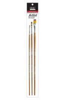 KCK PREMIUM NYLON LONG HANDLE ARTIST BRUSH - BR LH01